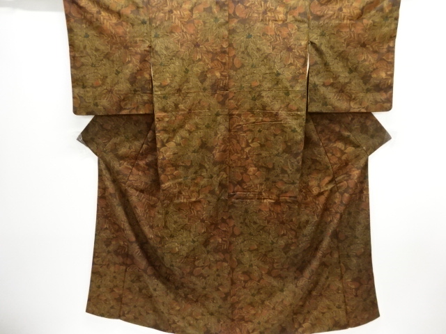 Japanese Kimono / Tsumugi Silk